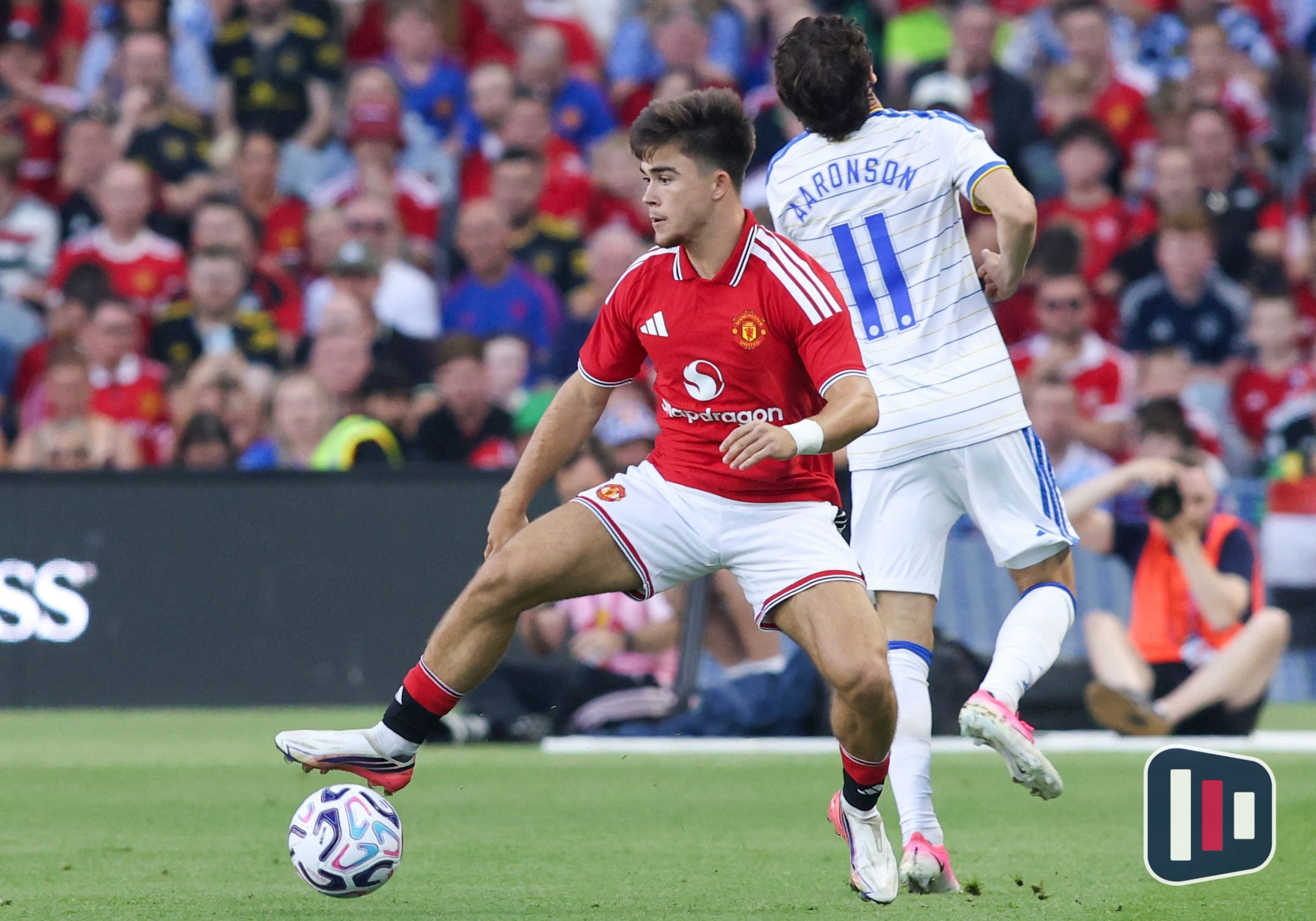 Manchester United e Leeds se enfrentam em amistoso de pré-temporada; veja as fotos