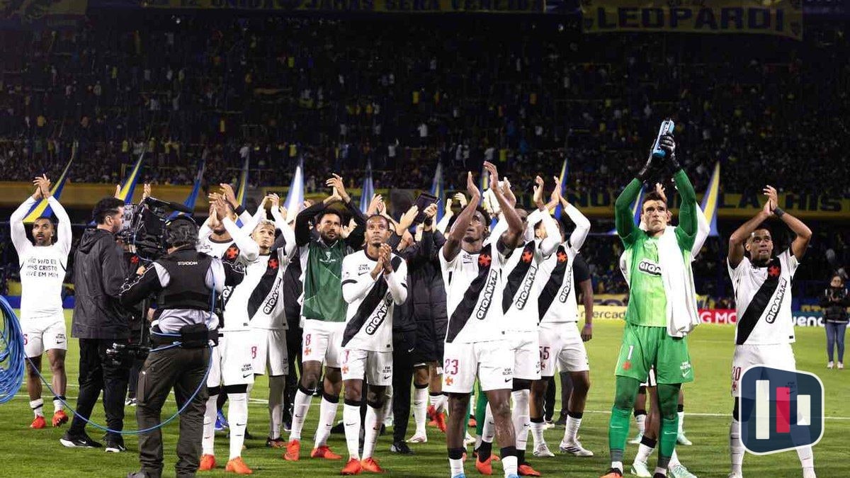 Vasco vence Boca Juniors na Bombonera e abre vantagem na semifinal da Sul-Americana