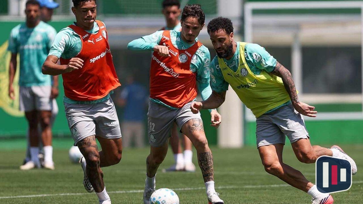 Palmeiras aprimora finalizações e cruzamentos para duelo contra o Bahia