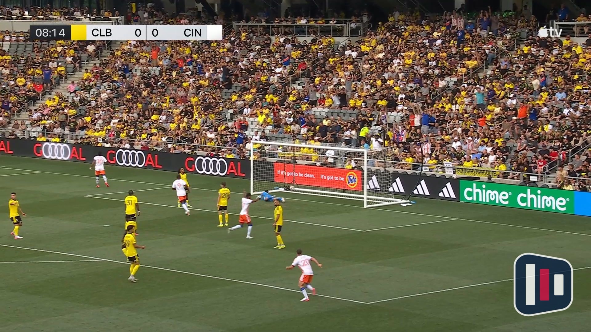Columbus Crew vence FC Cincinnati em jogo emocionante pela MLS: melhores momentos