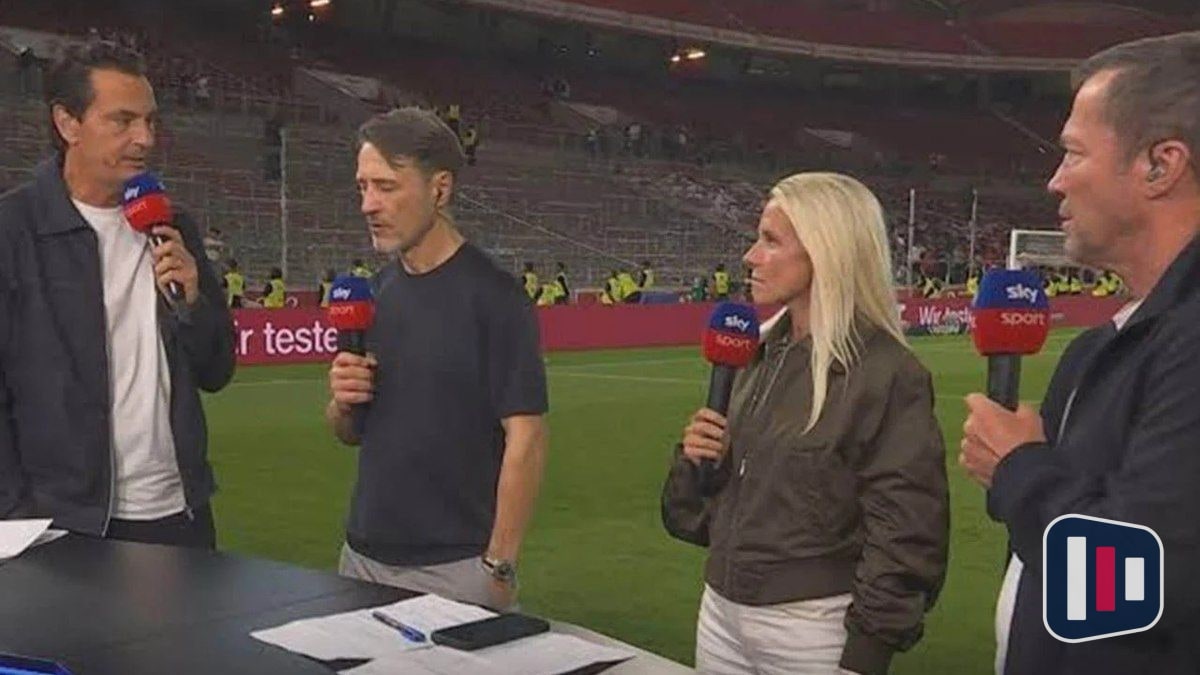 Técnico Niko Kovac se emociona ao saber da morte de amigo em entrevista ao vivo