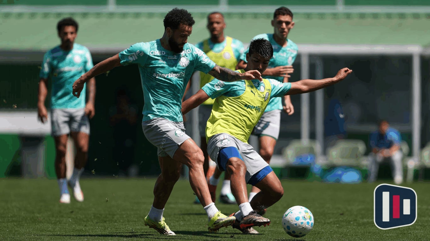 Palmeiras segue preparação com 11 ausências para retorno do Brasileirão