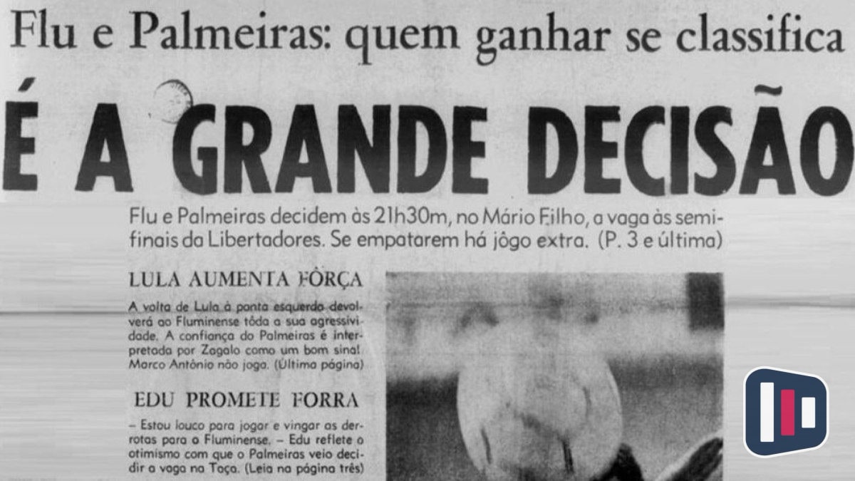 Fluminense e Palmeiras se reencontram após 55 anos na semifinal da Libertadores
