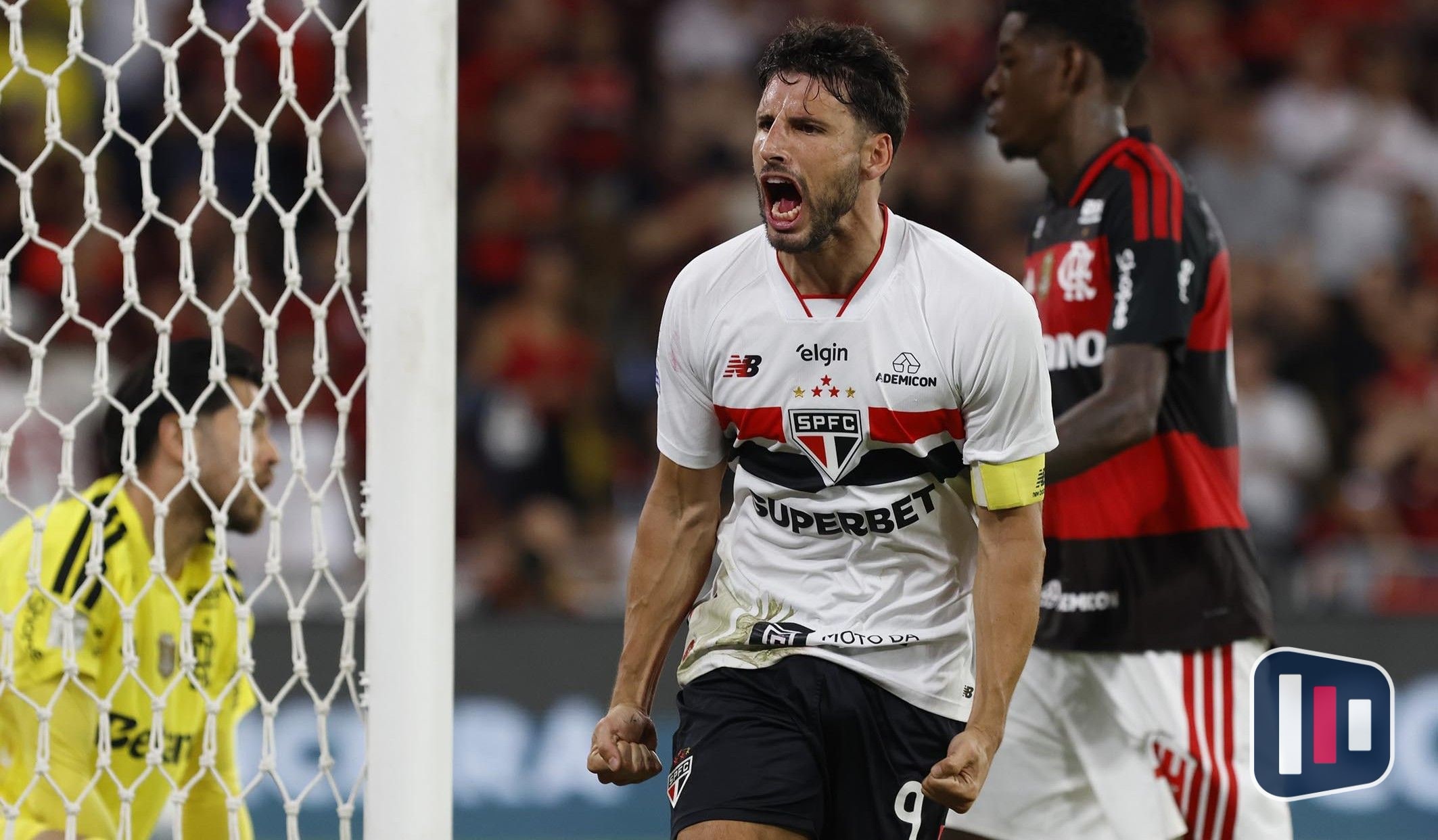 Calleri encerra jejum, marca no Flamengo e se aproxima de recorde no São Paulo