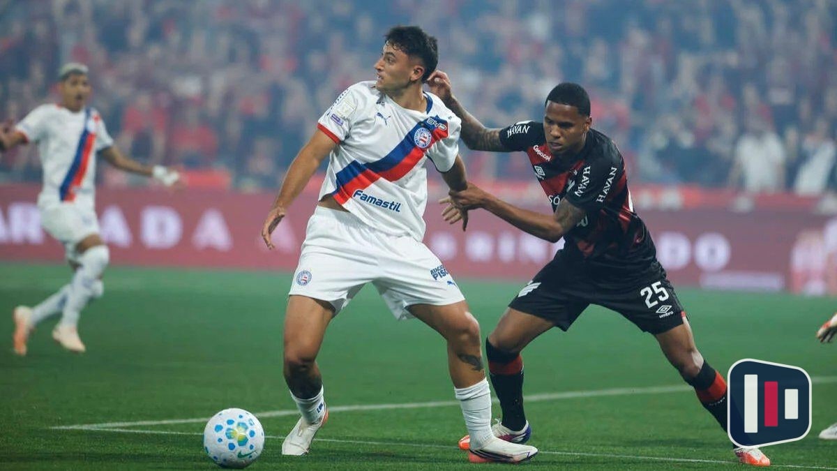 Athletico-PR derrota Bahia e sobe para 3ª colocação no Brasileirão