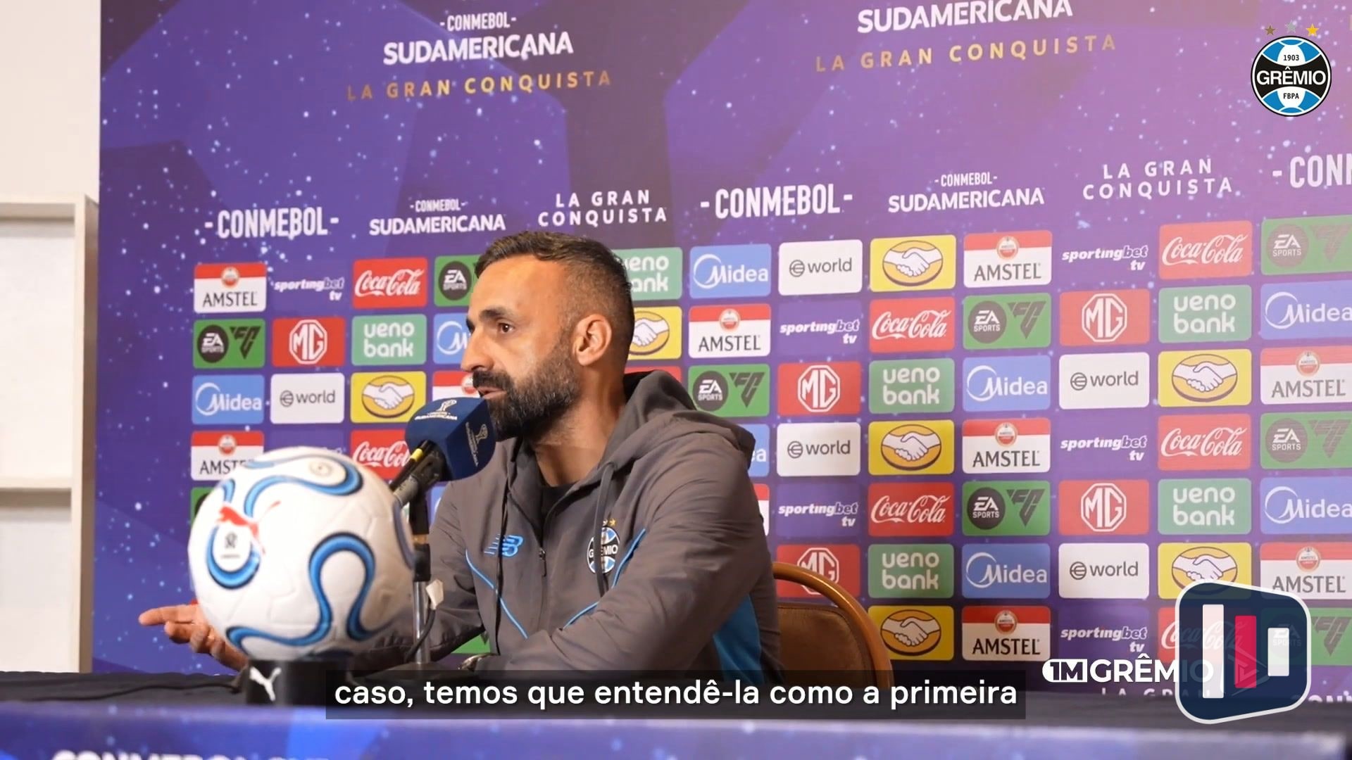 Grêmio segue o plano após derrota na Bolívia pela Sul-Americana, diz auxiliar