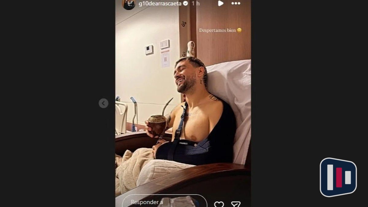 Arrascaeta recebe alta após cirurgia e inicia recuperação no Flamengo