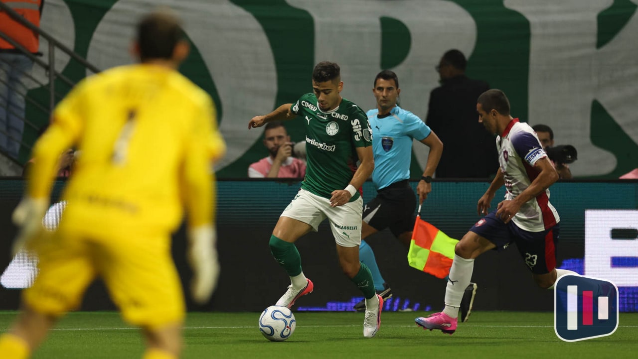 Palmeiras vacila no fim e empata com Cerro Porteño pela Libertadores