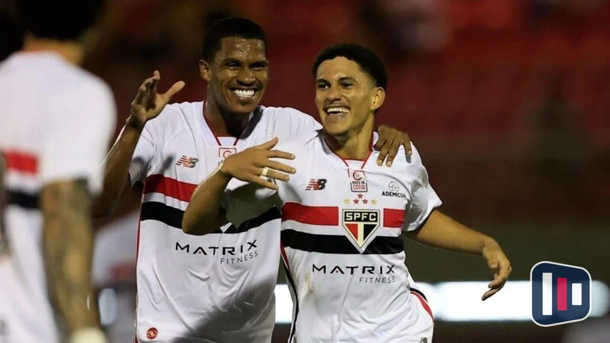 São Paulo vence Athletico e avança às oitavas da Copa do Brasil Sub-20