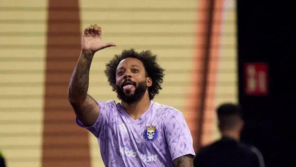Marcelo em jogo do Skull, na Kings League da Espanha